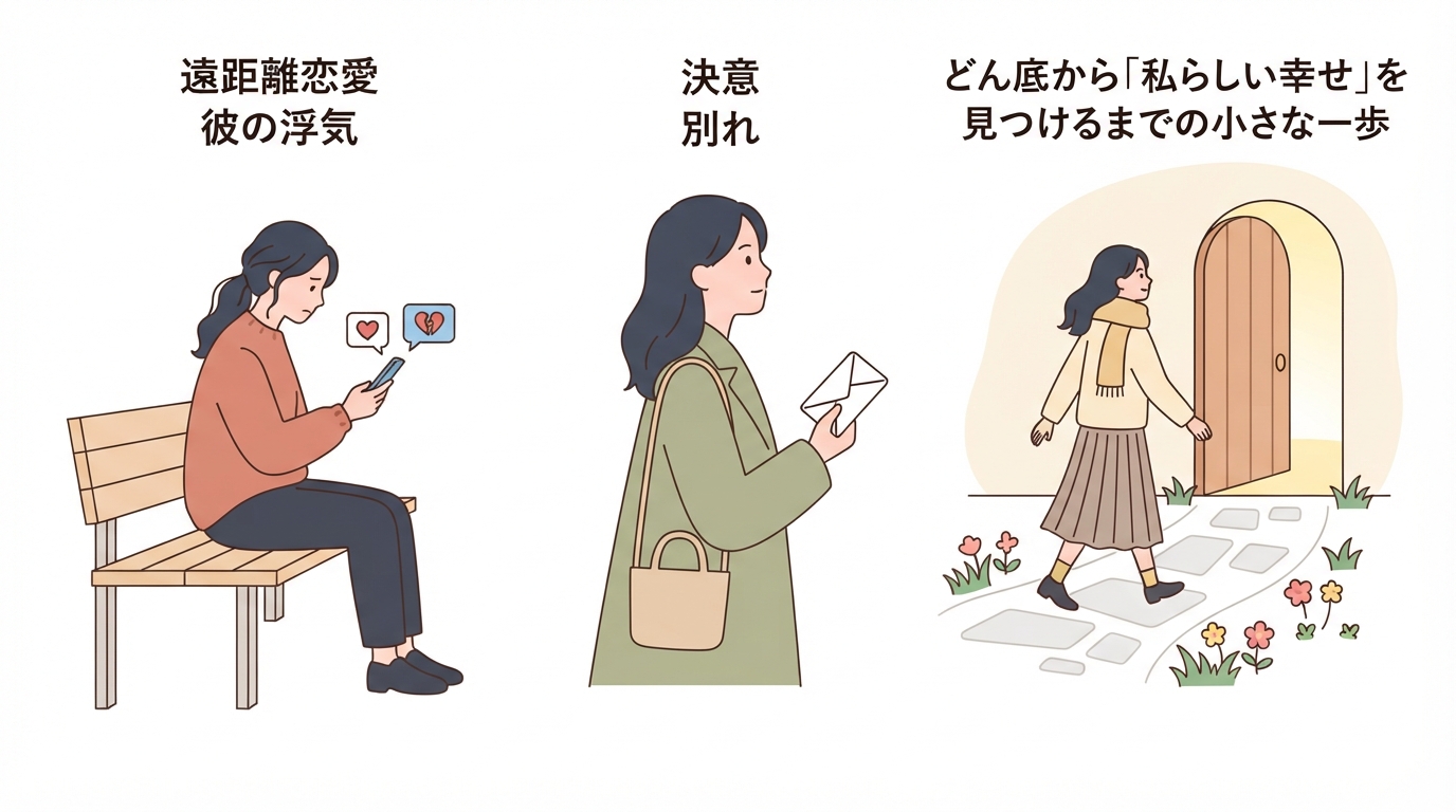 どん底から「私らしい幸せ」を見つけるまでの小さな一歩